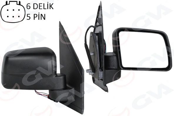 GVA 1033154 DIŞ DİKİZ AYNASI SAG ELEKTRİKLİ ISITMALI KÖR NOKTALI CONNECT 09>14 9T1617682AH-5211698 ürün görseli 1
