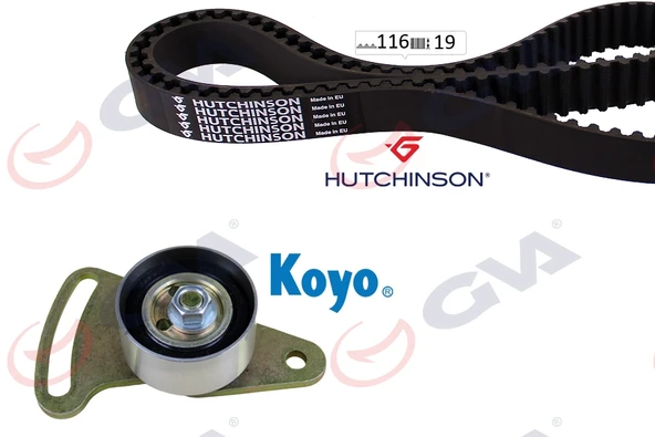 GVA 59T1907 EKSANTRİK GERGİ KİTİ 116x190 TRAFIC-MASTER-R21-CONCORD-SAFRANE-P505 2.0-2.0i J5R-J6R-J7R K025058XS 7701469822 ürün görseli 1