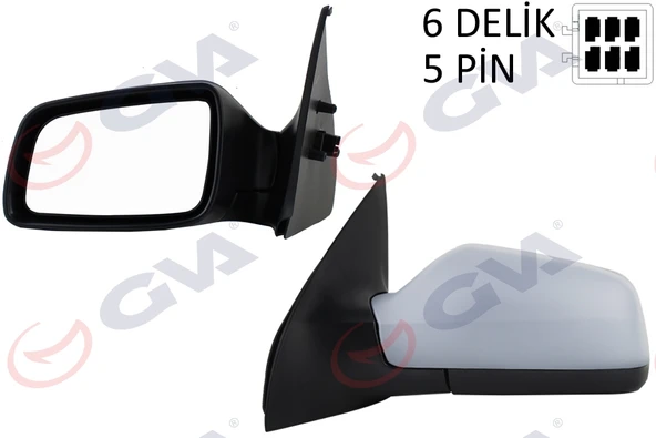 GVA 1090116 DIŞ DİKİZ AYNASI SOL ASTRA G 98> ELEKTRİKLİ ISITMALI ASTARLI ASFERİK 5 FİŞ VM-168EHPAL 6428080-9142145 ürün görseli 1