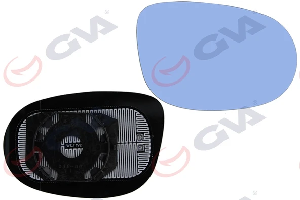 GVA 1125011 AYNA CAMI SAĞ BRAVO 07> ISITMALI MAVİ CAM KONVEKS VM-6160GHR 71718828-51867670-71748728 ürün görseli 1