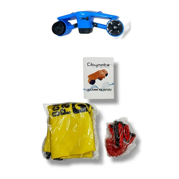 Sea Scooter Elektrikli Deniz Scooter 2 x 600W Çift Motor - 6