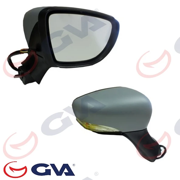 GVA 1014342 DIŞ DİKİZ AYNASI SAĞ CLIO 17> ELEKTRİKLİ KATLANIR ISITMALI SİNYALLİ SENSÖRLÜ ASTARLI KONVEKS VM-6126EBPSR 963012959R ürün görseli 1