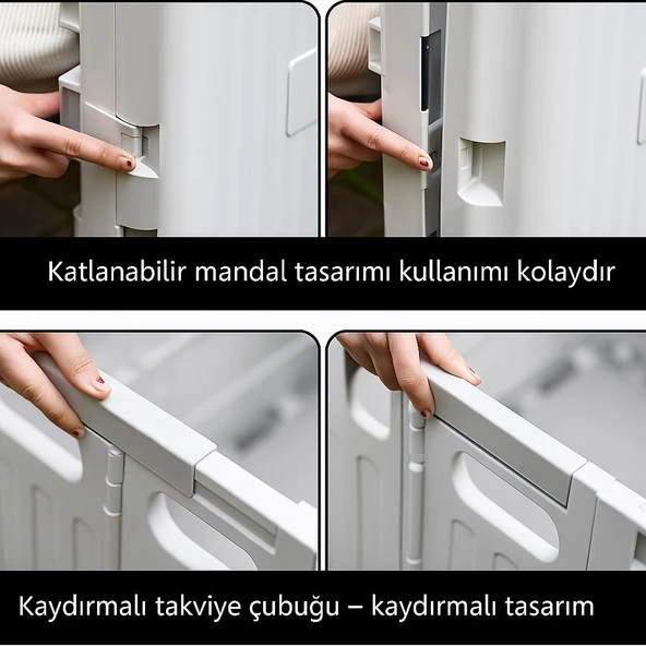 Valkyrie Katlanabilir İki Tekerlekli Alışveriş ve Depolama Çantası – Kapaklı Teleskopik Çekme Kolu Kamp Plaj Çok Amaçlı - 9