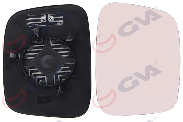 GVA 1175005 AYNA CAMI SAĞ TRANSPORTER T5 04> ISITMALI KONVEKS VM-373GHR 7H1857522S-7H1857522R ürün görseli 1