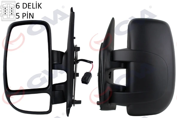 GVA 1019241 DIŞ DİKİZ AYNASI SOL MASTER II 01> MOVANO 04> ELEKTRİKLİ ISITMALI KONVEKS 5 FİŞ VM-969EHL 5 FİŞ VM-969EHL 4415381-8200163449 ürün görseli 1