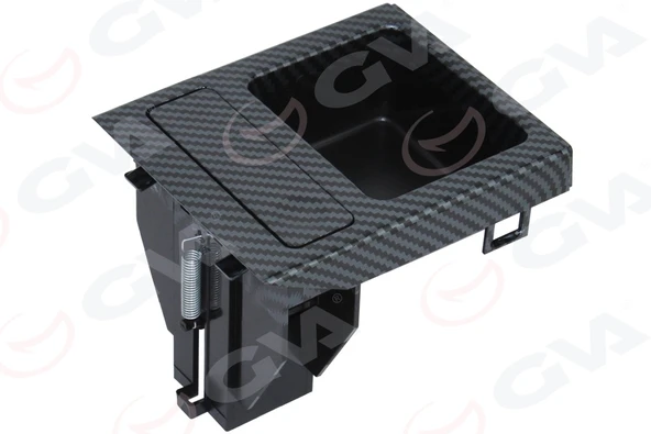 GVA 9103624 BOZUK PARA KUTUSU ORTA KONSUL KARBON FİBER SIYAH BMW E46 98>06 51168217957R1