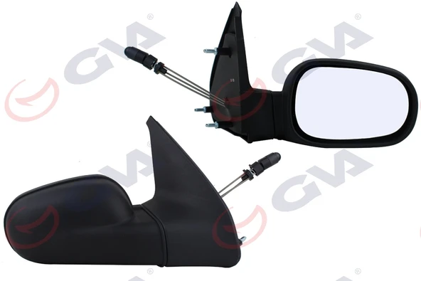 GVA 1014101 DIŞ DİKİZ AYNASI SAĞ CLIO 94-98 MEKANİK BOMBELİ CAM VM-126R 7700826599 ürün görseli 1