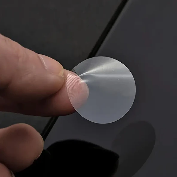 Işaretleme NOKTA Etiketi 25mm (1000 ADET Şeffaf /Transparent NOKTA ETİKET) - Resim 3