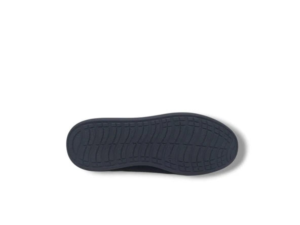 Modesa 265 Erkek Siyah Crazy Deri Lastik Bağcıklı Poli Taban ( Hafif ) Ayakkabı - Resim 5