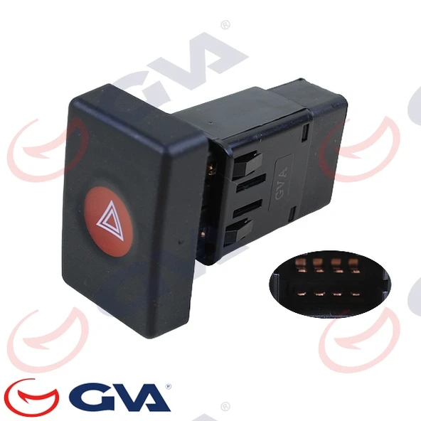 GVA 8019130 DÖRTLÜ FLAŞÖR DACIA LOGAN 8 FİŞ 6001546813 ürün görseli