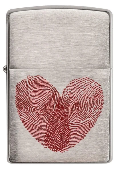 Zippo HEART THUMBPRINTS 29068 (1) Çakmak ürün görseli