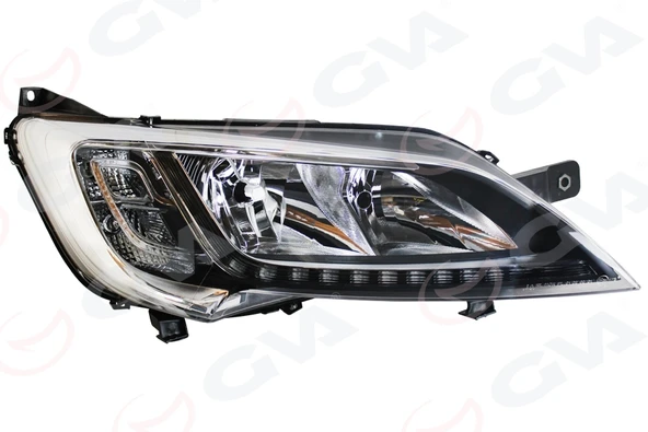 GVA 2027410 FAR SAĞ FIAT DUCATO 14> PEUGEOT BOXER 14> CITROEN JUMPER 14> EL.MOT.LEDLİ KROM 1394422080 ürün görseli 1
