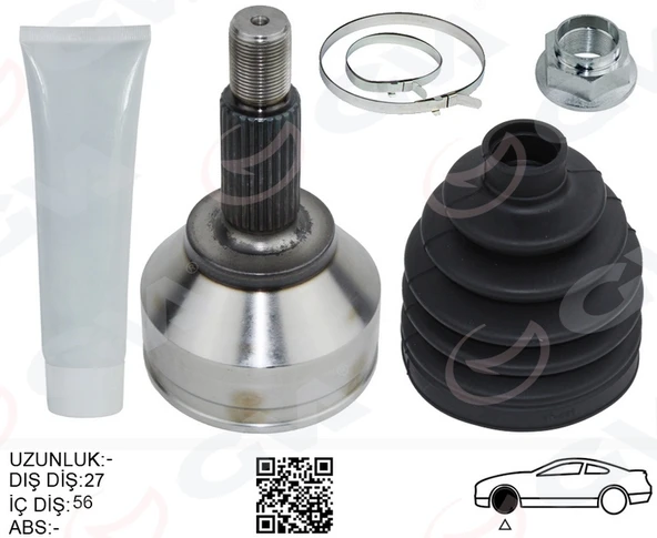 GVA 4437004K ÖN AKS KAFASI DIŞ SAĞ-SOL MONDEO III 2.0TDCI-2.0 BENZ. 00>07 1S7W3B413DA-4106372 ürün görseli 1