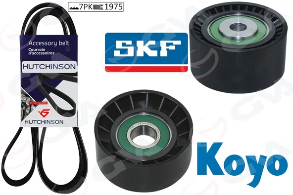 GVA 59A1917 ALTERNATÖR GERGİ KİTİ KÜTÜKSÜZ MASTER III 2.3 DCİ 10 >LAGUNA II-III-TRAFIC II 2.0 DCİ 07 > K017PK1973 7701476645-4431666-1172000Q0C ürün görseli 1