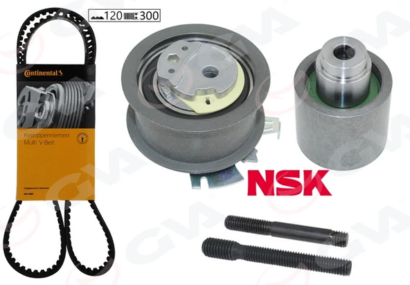 GVA 59T7574C TRİGER SETİ T5-CADDY-PASSAT-JETTA-GOLF-POLO-A3-LEON 1.4-1.9TDI BJB-AXB-AMF-BLS-AVF-BNM-BNV-BKC 038198119A-038198119C-038198119G ürün görseli 1