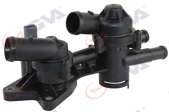 GVA 5175037 TERMOSTAT 83-87C KOMPLE / MÜŞÜRLÜ GOLF5-6-PLUS-JETTA III-IV-PASSAT-SCIROCCO-TIGUAN 1.4TSI 03C121111T-03C121111H-03C121111AF ürün görseli 1