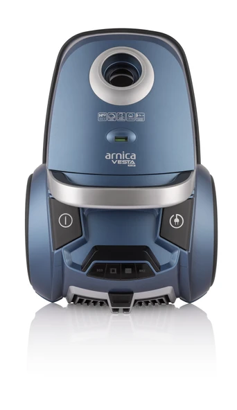 ARNİCA VESTA PLUS ET14130 YIKANABİLİR/KULLAN AT 4,5LT TOZ TORBALI SÜPÜRGE 750W TURBO FIRÇALI-HEPA 13 MAVİ + TOZ TORBASI HEDİYELİ - Resim 3