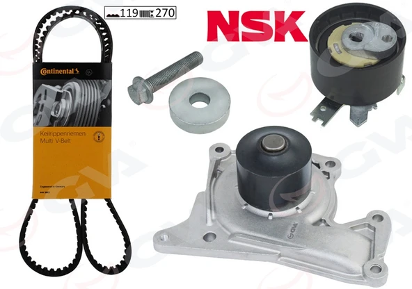 GVA 59WPK1421C-1 TRIGER SETI MERCEDES OM608 W177 V177 W247 C118 . RENAULT K9K 1.5 dCi EURO 6 CAPTUR II 20> CLIO V 19> MEGANE IV 18> DUSTER II 17> QASHQAI II 18> ADBLUE MOTORLAR ICIN DEVIRDAIMLI A60899 ürün görseli 1