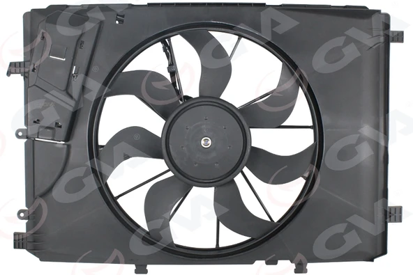 GVA 7599009 RADYATOR FANI KOMPLE MERCEDES W176 W246 C117 X156 A2465000093 ürün görseli 1