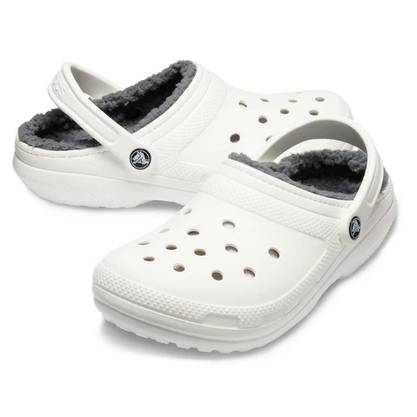 Crocs 203591_10M Classic Lined Clog Unisex Sandalet - 4