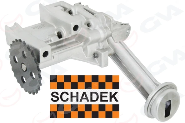 GVA 5712110-1 YAĞ POMPASI KARTER DEĞİŞMEYEN TİP R19-CLIO I-EXP-MGN 1.4 E6J-E7J-E7F 90-97 24 DİŞ 7701643206-8200739633 ürün görseli