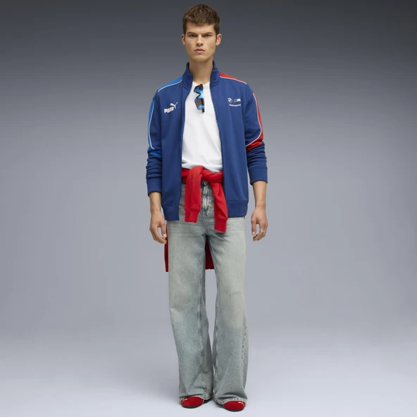 Puma 63317404 Bmw Mms Mt7+ Erkek Sweatshirt - Resim 4