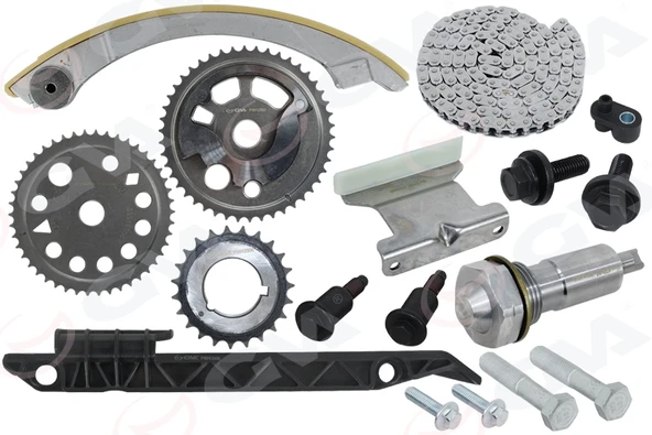 GVA 59C2116 EKSANTİRİK ZİNCİR SETİ VECTRA C 02>08 ASTRA H 05>10 ZAFIRA B 05>12 2.2 16V Z22YH 155PS 55569838-12577386-636176 ürün görseli 1