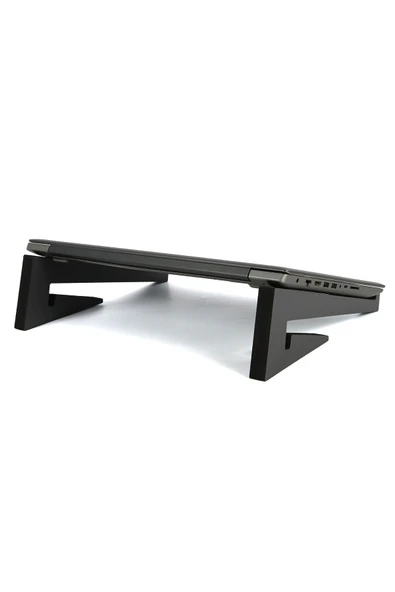 Ahşap Laptop Tutucu Notebook Standı Macbook Yükseltici 13" 14" 15" 16" 17" - 7