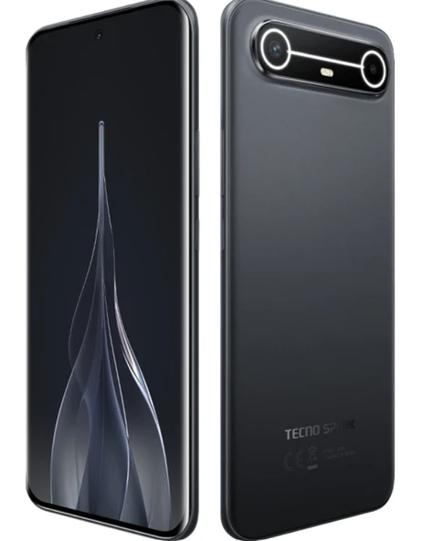 Tecno SPARK Slim 256 GB 8 GB Ram (Tecno Türkiye Garantili) Siyah - 2