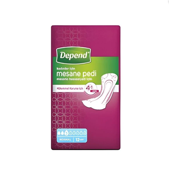 Depend Mesane Pedi Kadın Normal 12'li