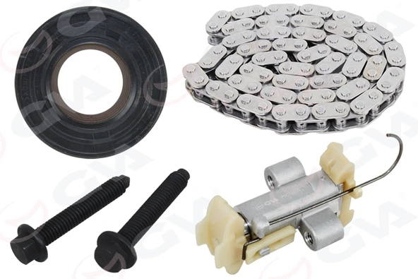 GVA 59C3500 EKSANTIRIK GERGI VE ZINCIR SET FOCUS 1.5 ECOBLUE 18> 4 PARÇA JX6Q 6L266 BA- JX6Q 6268 AC ürün görseli 1