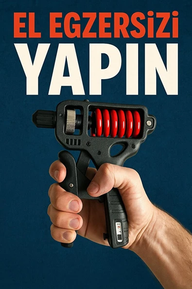 Sayaçlı Profesyonel El Yayı – Ayarlanabilir Dirençli El Aparatı - Resim 2