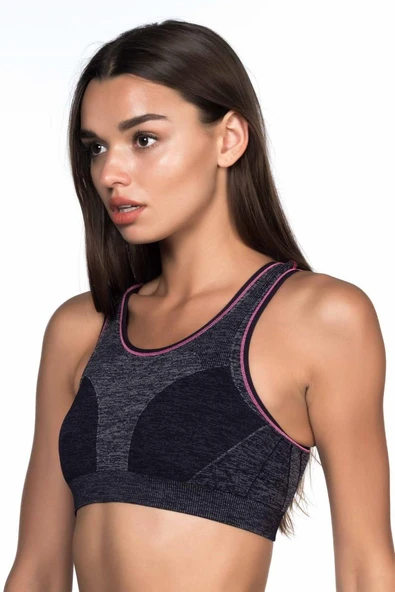 LACİVERT MI Emay 4026 Double Sporcu Büstiyer - 2