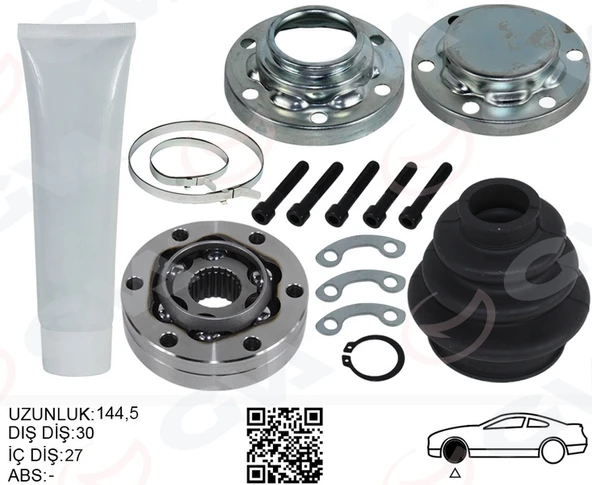 GVA 4499009KI AKS KAFASI IÇ SAĞ/SOL BMW E46 E87 E90 E83 E91 SANZIMAN TARAFI 33211229587-33211227032-33211227606 ürün görseli