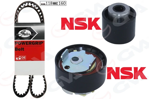 GVA 59T4340G EKSANTRİK GERGİ KİTİ 118x160 ASTRA L 21> CORSA F-COMBO E 19> CROSSLAND-GRANDLAND-108-208-301-308- 508-2008-PARTNER-BERLINGO-C-ELYSEE-C2-C3-C4-DS3- FIAT 600 25> JEEP AVENGER 25> ALFA ROMEO ürün görseli 1