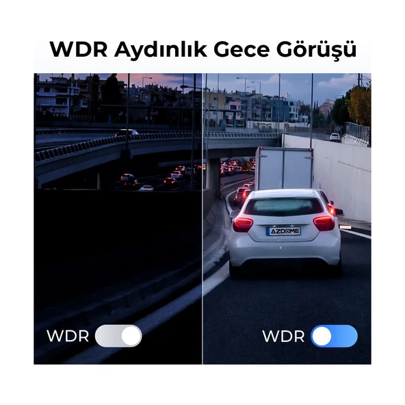 Azdome M660 4K 4 Kameralı 360 Derece Araç Kamerası - 9