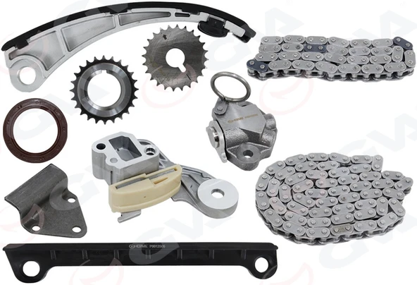 GVA 59C9939 EKSANTRİK ZİNCİR SETİ SUZUKI GRAND VITARA 2.0L SQ420 JB420 01-> 1276177E10-1276277E00-1283177E02 ürün görseli 1