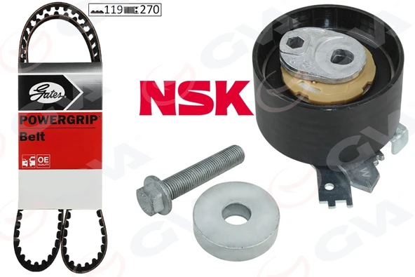 GVA 59T1420G TRIGER SETI MERCEDES OM607 W176 W246 C117 W415 X156 . RENAULT CLIO IV 12> SYMBOL III 13> FLUENCE 09> MEGANE IV 15> SANDERO II 12> DUSTER 10> QASHQAI II 13> JUKE 10> 1.5 dCi K9K EURO 5 119 ürün görseli 1