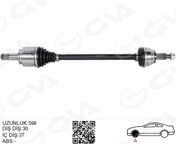 GVA 4499222 KOMPLE AKS ARKA SOL DEFENDER L663 DISCOVERY 5 L462 R.R 4 VOGUE L405 R.R SPORT 2 L494 837MM LR073346-LR053791-LR034536 ürün görseli 1