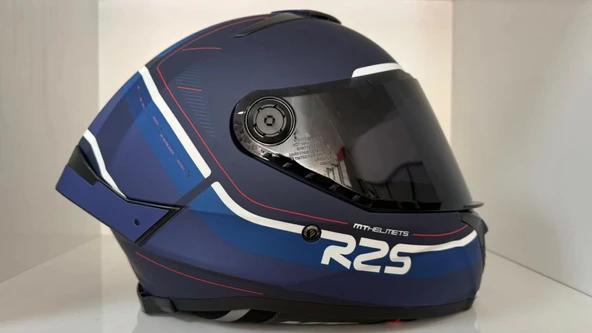 Mt Helmets Thunder 4 Sv R25 C7 Mat ŞEFFAF + RENKLİ VİZÖR - Resim 4