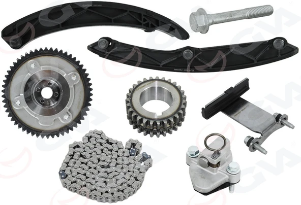 GVA 59C2118 EKSANTRİK ZİNCİR SETİ ASTRA K 15>22 MOKKA 16> 1.4 B14XFL-XNT-D14XFT INSIGNIA B 17> 1.5 B15SFL-SFT 1692638080-95528475-95528476 ürün görseli 1