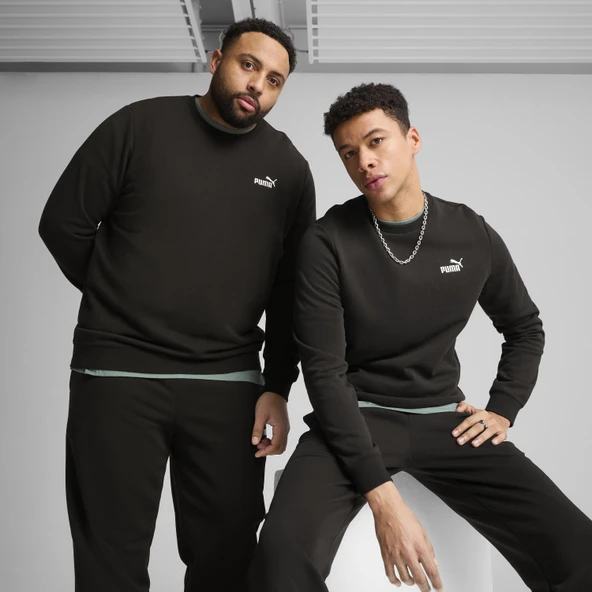 Puma 68256401 Ess Small No. 1 Logo Crew Erkek Sweatshirt - 3