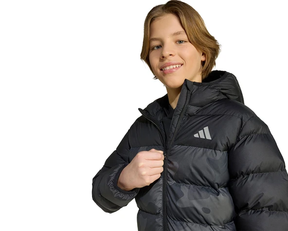 Adidas JL7399 J Sd Aop Jkt Çocuk Spor Mont - 6