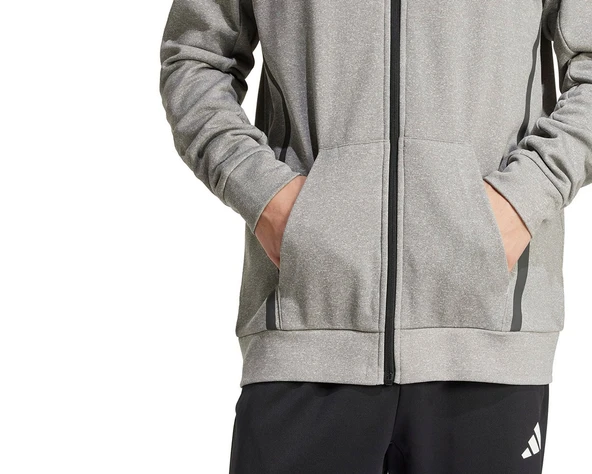 Adidas JC5697 Gg Fz Hd Erkek Spor Ceket - 5