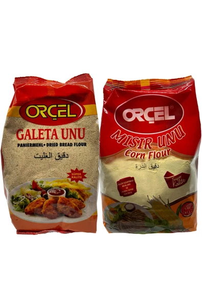 ORÇEL Galeta Unu 300gr  Mısır Unu 300gr - 1