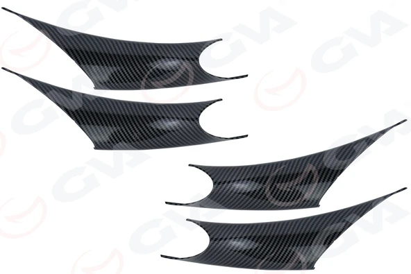 GVA 9103617 IC KAPLAMA 4 PARÇA SET KARBON SIYAH BMW F30 LCI 51417279391S4