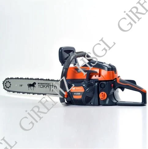 HSGL Ağaç Kesim YOKATTA CS59 PRO Series Benzinli Motorlu Testere 56.3cc 2.8kW (3.80HP) Güçlü Ağaç Motoru Profesyonel Kesim Performansı - 1