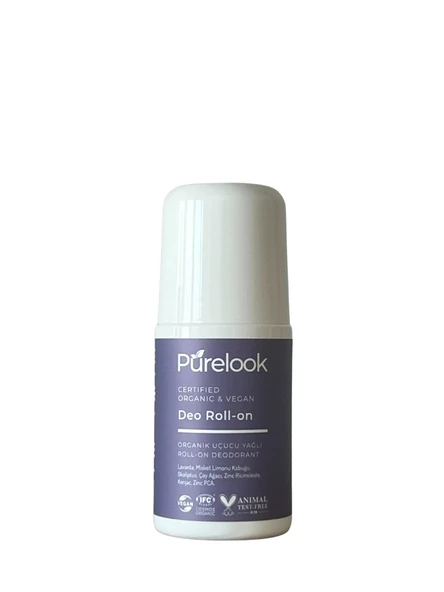 Purelook Deo Roll-On 50 ml Lavanta Organik - Resim 5