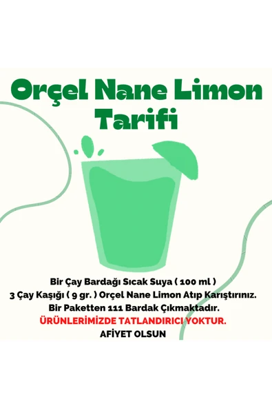 ORÇEL Salep + Nane Limon + Muzlu Süt + Karadut 4x1 Kg - 4