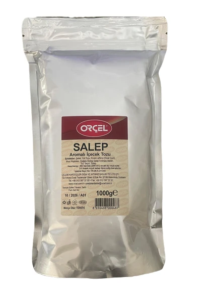 ORÇEL Salep (SAHLEP) Tarçınlı 1000gr. - 1